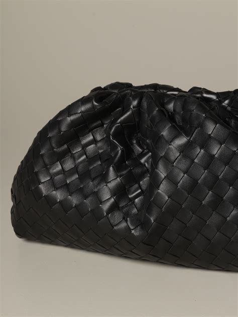 bottega veneta woven clutch